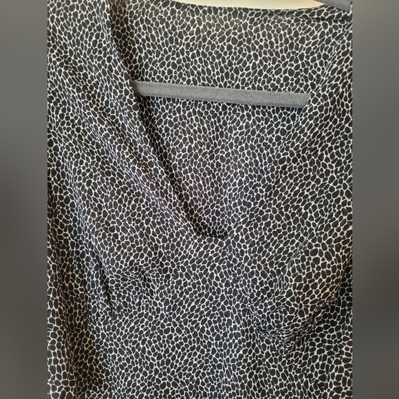 Michael Kors Georgette Peekaboo Leopard Mini Dress - Picture 4 of 7